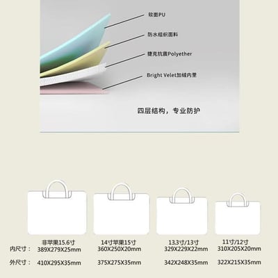 趴趴貓咪筆電電腦包  14吋現貨免運4