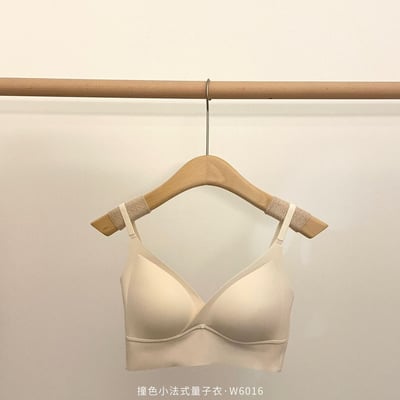 優質交叉撞色法式內衣12