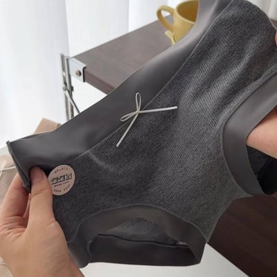 美拉德色系 磨毛純棉全包臀內褲 6 件組6