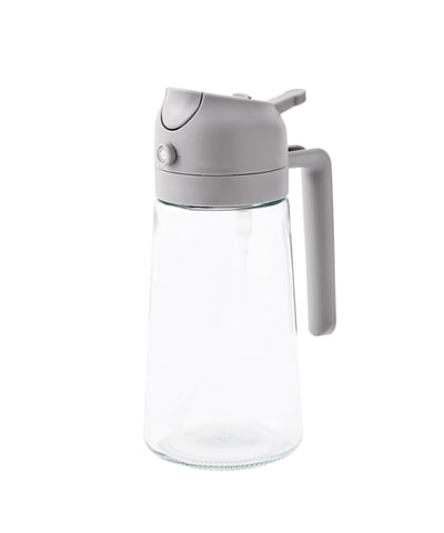 日本3coins限定 2WAY噴霧式油瓶 460ml (灰色/米白)6
