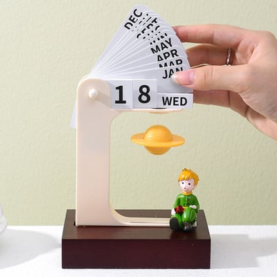 治癒系磁懸浮星球  小王子萬年曆擺件 B612星球限定生日禮物2