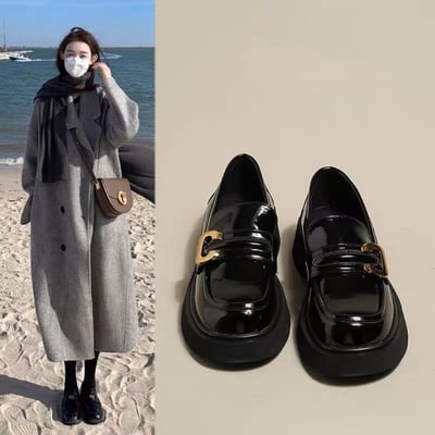 小金C釦軟Q樂福鞋  36現貨免運2