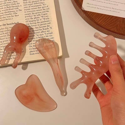 女王專屬 粉色養生美容撥筋絡 按摩八件套組合7