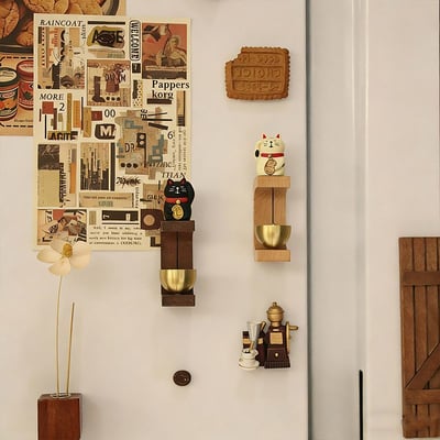 INS風招財貓磁吸門鈴｜開門響鈴 一開門就有好聲音的入戶小祝福3