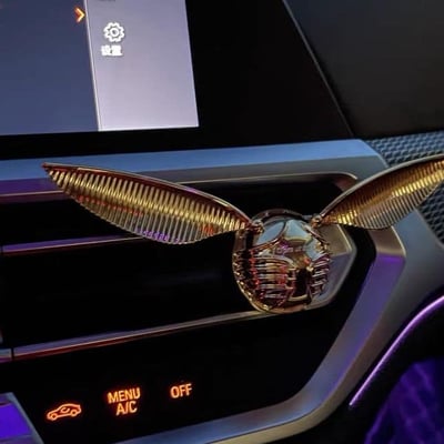 哈利波特金探子 金色飛賊車載香薰9