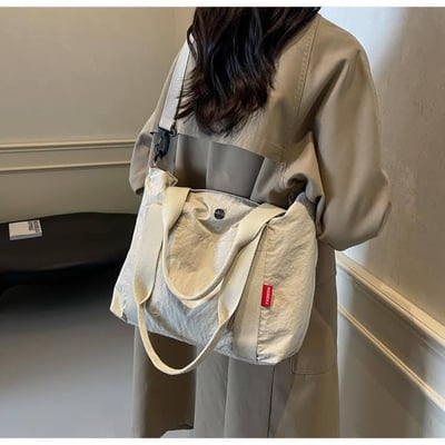 韓系輕便大容量通勤托特包6