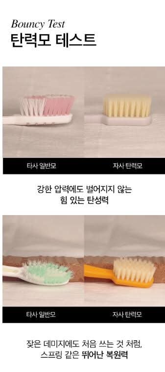 韓國 hetras 油漆桶馬卡龍色牙刷組 21入4