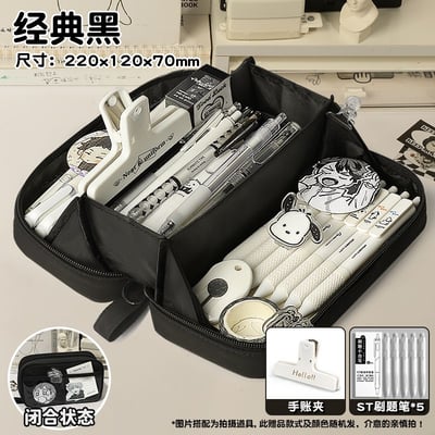 超能裝 5層大容量筆袋 筆控必備收納神器5