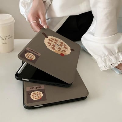 華夫餅Waffles 可愛華夫餅平板保護套5