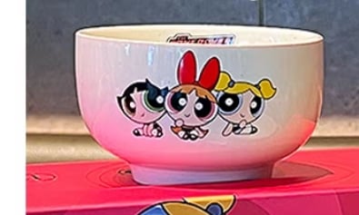 飛天小女警陶瓷餐碗  現貨3