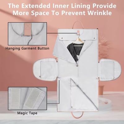 外銷歐美的新款折疊西裝衣物旅行袋15