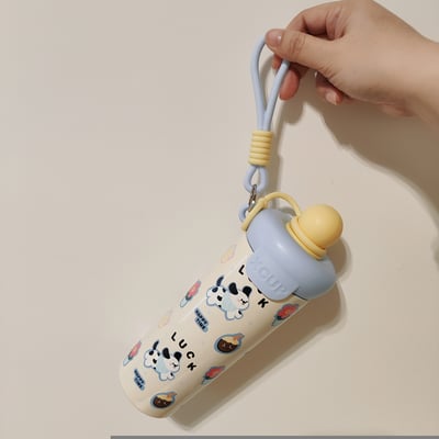 幸運小狗不鏽鋼保溫杯2