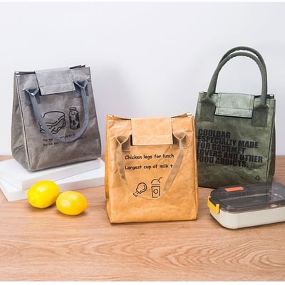 日式杜邦紙保溫便當袋9