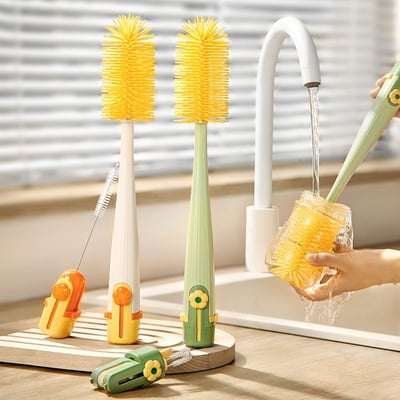 五合一多功能矽膠杯刷2入6