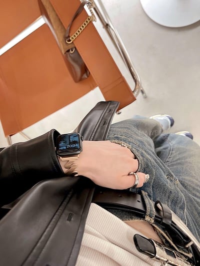 高顏值莫比烏斯不鏽鋼Apple watch錶帶2