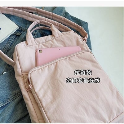 手提單肩斜挎 三用設計輕便多功能尼龍電腦包5