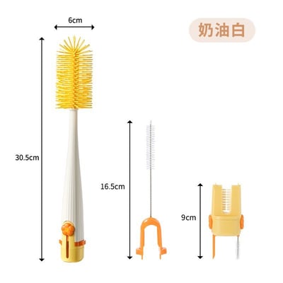 五合一多功能矽膠杯刷2入7