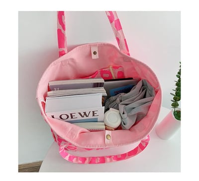 永不退流行之豹紋單肩加手提帆布包   現貨免運3