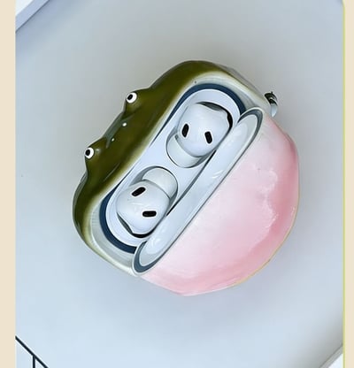 搞怪青蛙 AirPods 耳機保護套5