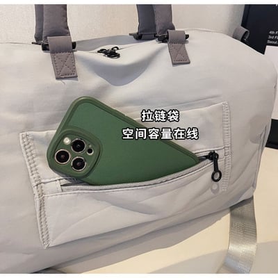 漫旅時光  雙拼色大容量乾濕分離 運動健身旅行包（4色可選）6