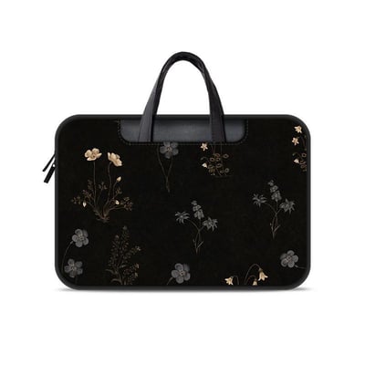 高級感輕奢花朵電腦包 手提肩背兩用 13-16吋適用4