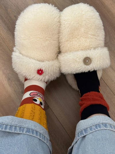 韓版搞怪薯條堆堆襪  現貨免運8