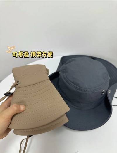 幫你防曬 精選漁夫帽加墨鏡口罩遮陽組合2