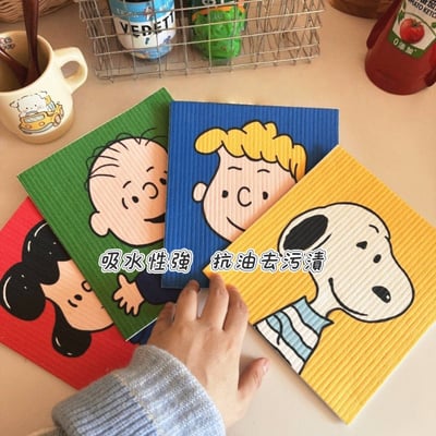 長壽狗狗木漿棉抹布＋洗碗海綿組2