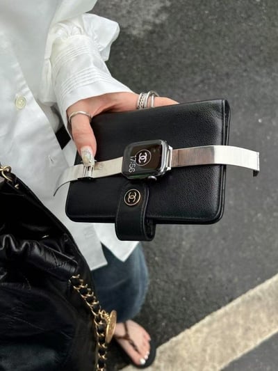 小眾貓眼竹節不鏽鋼錶帶 Apple Watch 專用4