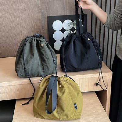 便攜大容量保溫便當包 上班族必備手提袋1