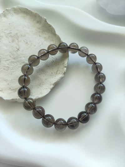 茶水晶手鍊  8mm 天然茶水晶3