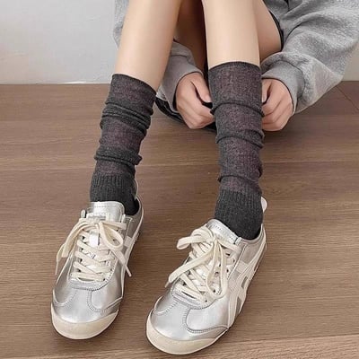 溫柔感芭蕾風微透堆堆襪5雙組3