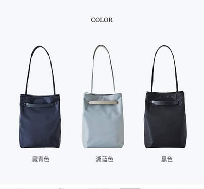 簡約百搭大容量防震防潑水電腦包7