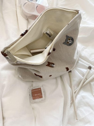 日系貓咪化妝包2