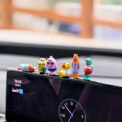 比奇堡萌魚臨時停車挪車香薰電話牌2
