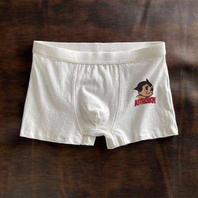 原宿風小金剛精梳棉男士內褲3件組1