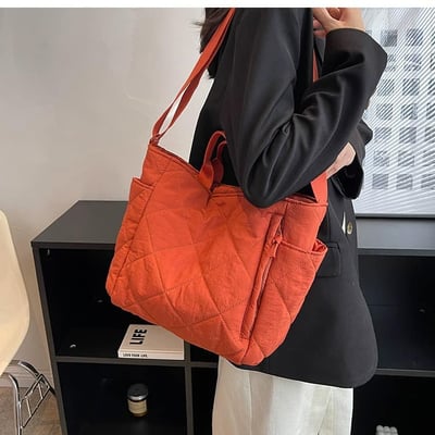 時尚通勤斜挎手提托特包6