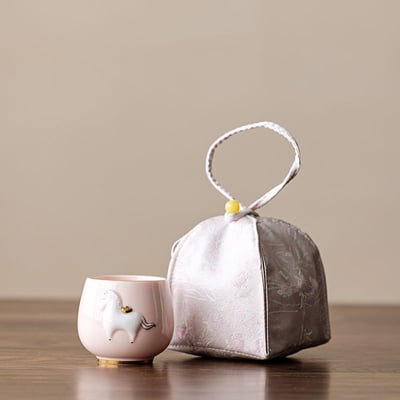 《馬上有財》小馬立體陶瓷主人杯1