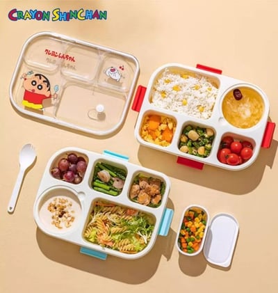 蠟筆小新吃貨限定便當盒   現貨免運5