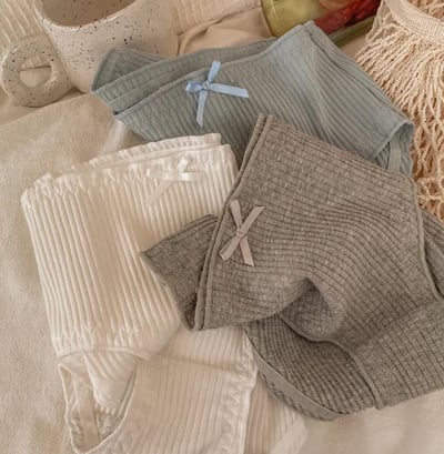 條紋純棉透氣內褲3