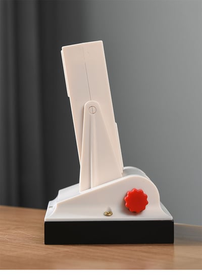 奶油白復古翻頁萬年曆 桌面設計感小擺件 輕奢節日禮物4