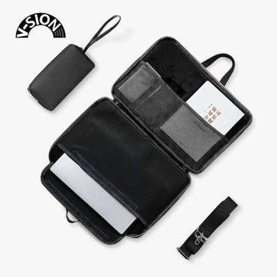 城市酷男 鬍子man插畫風多功能旅行電腦包3