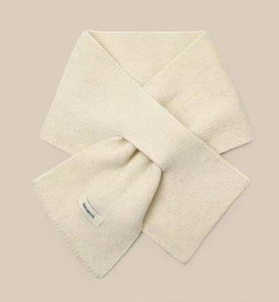 冬日氛圍感交叉圍巾2條組6