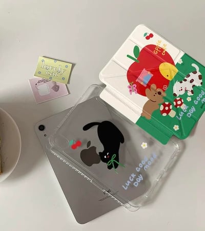蘋果屋 可愛動物IPad平板保護套6