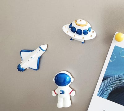 你會喜歡的太空人冰箱磁鐵12入  現貨免運4