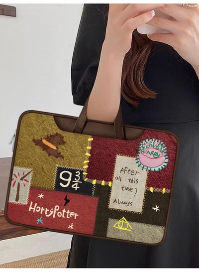 哈利波特 9又3/4月台拼接感多功能旅行電腦包3
