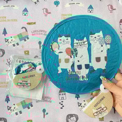 出門包包必備的小東西 一秒打開太方便   日系鬥牛犬系列折疊扇6