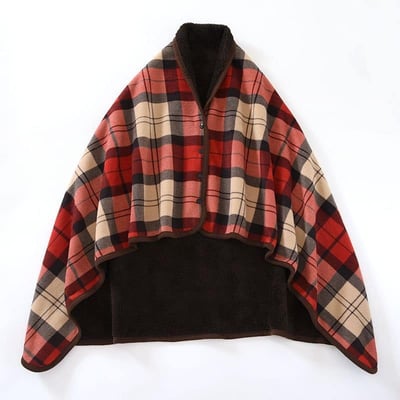 外銷島國毛絨大披肩蓋毯3