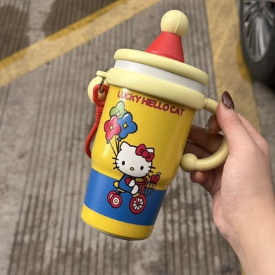 新款貓貓幸運氣球保溫杯5