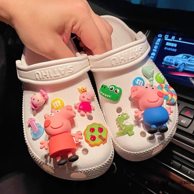 洞洞鞋扣系列 蘋果樹佩佩12入1